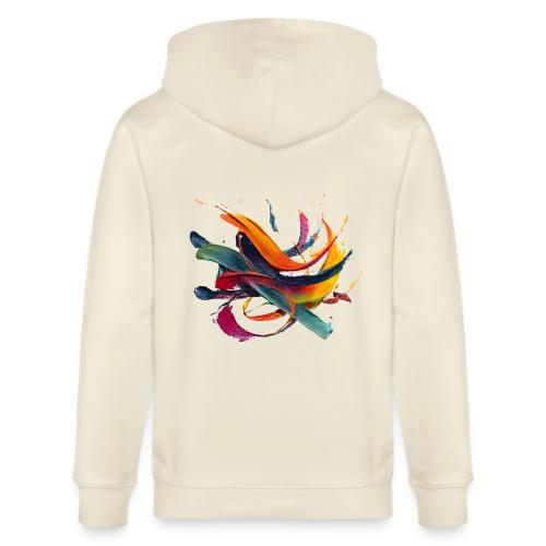 Colorful Waves - Stanley/Stella Cultivator Organic Zip Hoodie