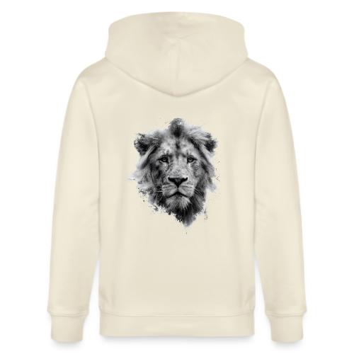 Lion: Monochrome King - Stanley/Stella Cultivator Organic Zip Hoodie