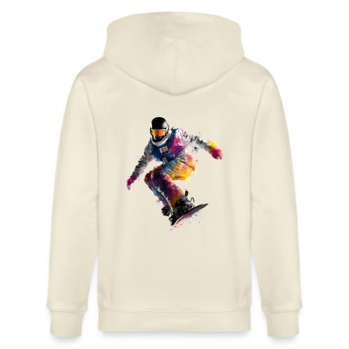 Snowboarding: Frozen Palette - Stanley/Stella Cultivator Organic Zip Hoodie