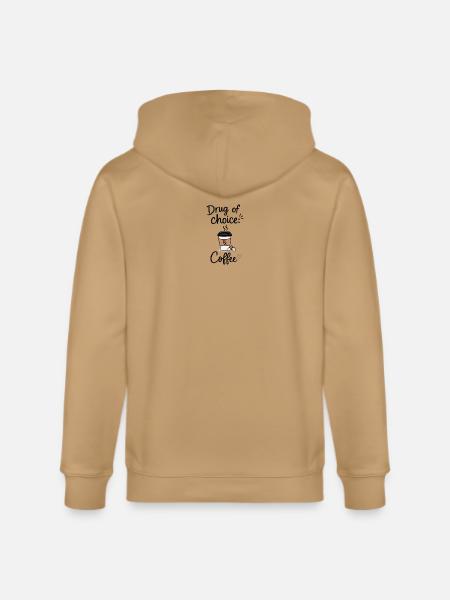 Drug of Choice: Coffee Rx - Stanley/Stella Cultivator Organic Zip Hoodie -