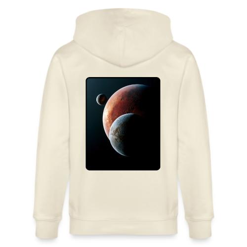 Three Planets Deep Space Design - Stanley/Stella Cultivator Organic Zip Hoodie