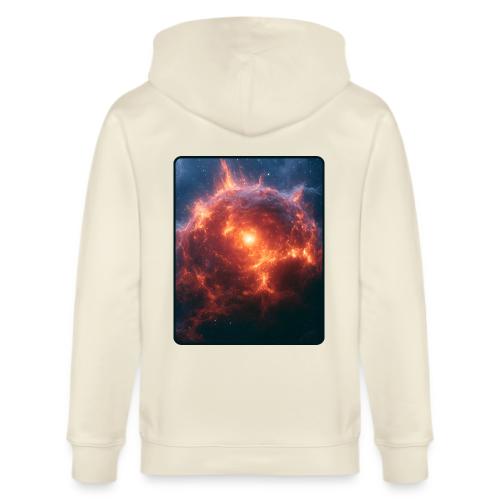 Exploding Supernova Space Art - Stanley/Stella Cultivator Organic Zip Hoodie