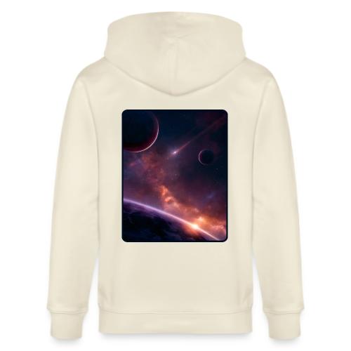 Cosmic Sunset Nebula Space Art - Stanley/Stella Cultivator Organic Zip Hoodie