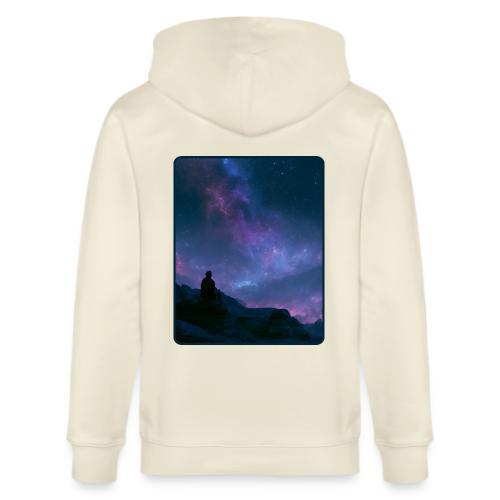 Stargazer Nebula Night Sky Art - Stanley/Stella Cultivator Organic Zip Hoodie