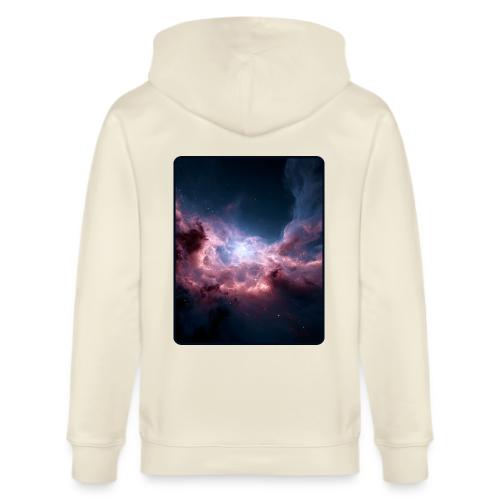 Radiant Cosmic Nebula Artwork - Stanley/Stella Cultivator Organic Zip Hoodie