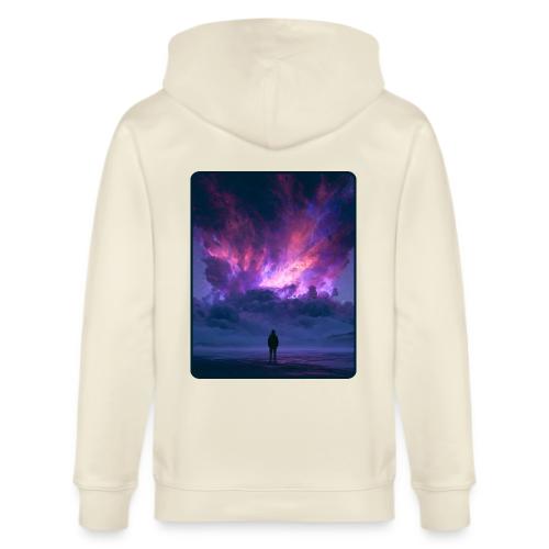 Cosmic Supernova Night Design - Stanley/Stella Cultivator Organic Zip Hoodie