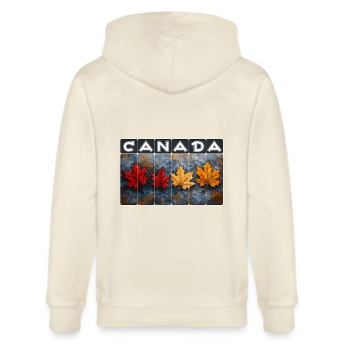 Colorful Canada Style - Stanley/Stella Cultivator Organic Zip Hoodie