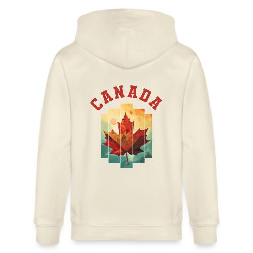 Canada’s Artistic Emblem - Stanley/Stella Cultivator Organic Zip Hoodie