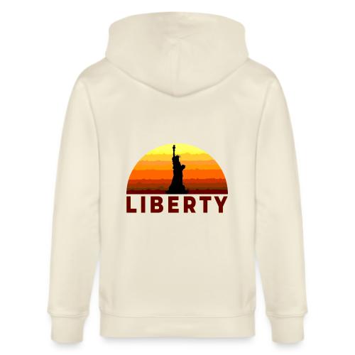 USA: Sunset Liberty Bold - Stanley/Stella Cultivator Organic Zip Hoodie