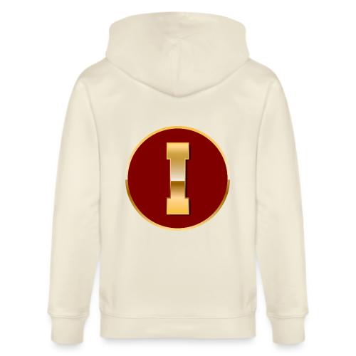 Letter I – Capital Varsity Alphabet Monogram - Stanley/Stella Cultivator Organic Zip Hoodie