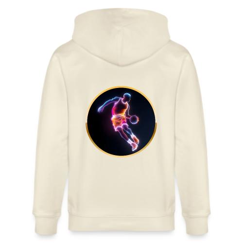 Neon Basketball Player - Stanley/Stella Cultivator Organic Zip Hoodie