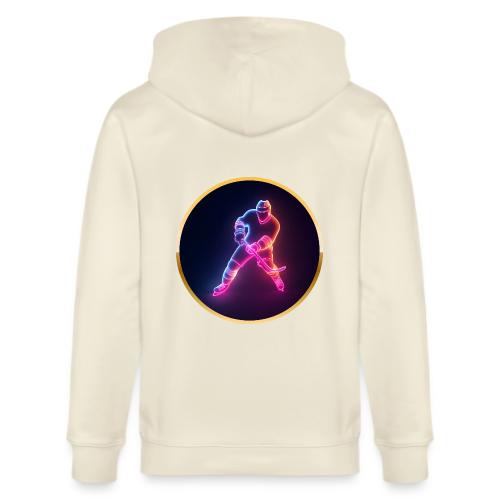 Hockey: Neon Ice Strike - Stanley/Stella Cultivator Organic Zip Hoodie
