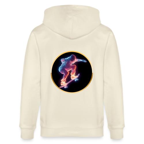 Skateboarding: Neon Skate Orbit - Stanley/Stella Cultivator Organic Zip Hoodie