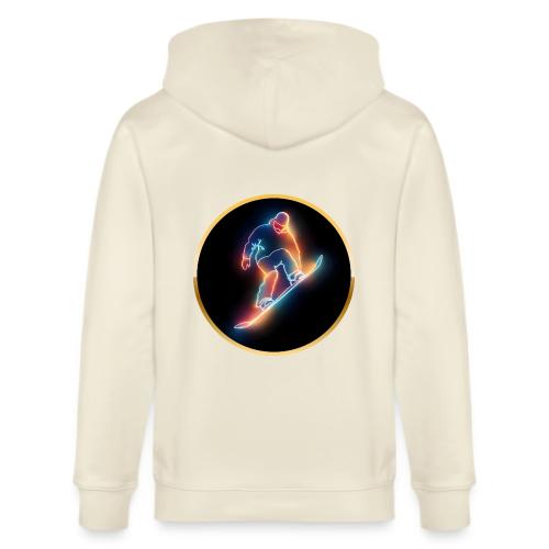 Golden Neon Snowboard - Stanley/Stella Cultivator Organic Zip Hoodie