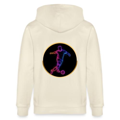 Neon Soccer Flow - Stanley/Stella Cultivator Organic Zip Hoodie