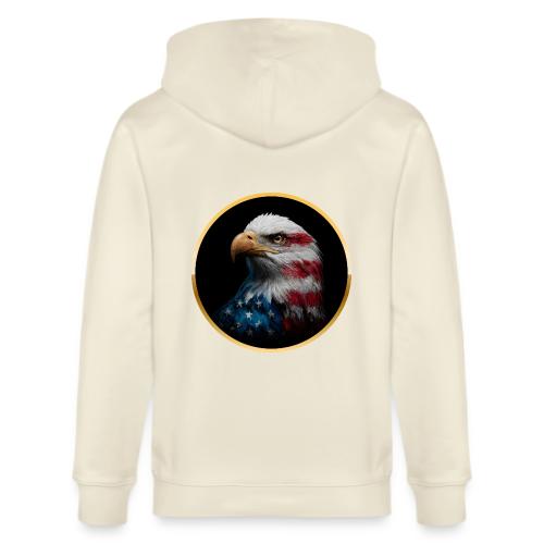 USA: Liberty Emblem - Stanley/Stella Cultivator Organic Zip Hoodie