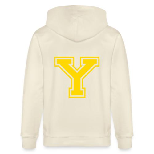 Letter Y – Capital Athletic Alphabet Monogram - Stanley/Stella Cultivator Organic Zip Hoodie