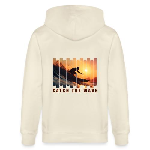 Surfing: Catch the Wave - Stanley/Stella Cultivator Organic Zip Hoodie