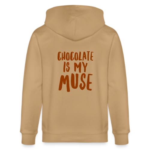 Chocolate is My Inspiration - Stanley/Stella Cultivator Organic Zip Hoodie