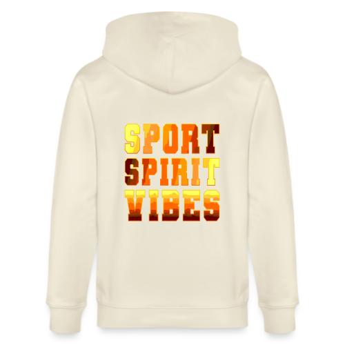 Sport Spirit Vibes Gradient - Stanley/Stella Cultivator Organic Zip Hoodie