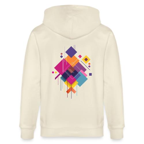 Vibrant Geometry - Stanley/Stella Cultivator Organic Zip Hoodie