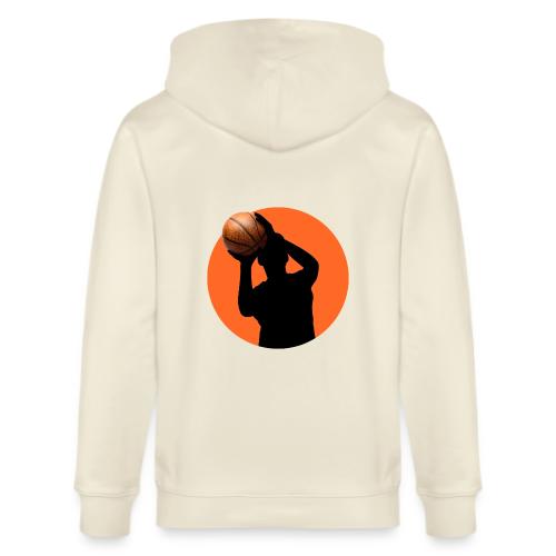 Basketball: Focused Precision - Stanley/Stella Cultivator Organic Zip Hoodie