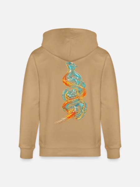 Glass Blowing - Stanley/Stella Cultivator Organic Zip Hoodie -
