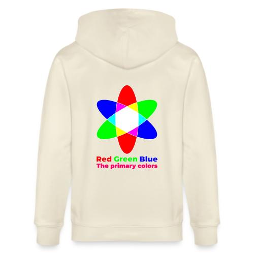 Primary colors: RGB Origins - Stanley/Stella Cultivator Organic Zip Hoodie