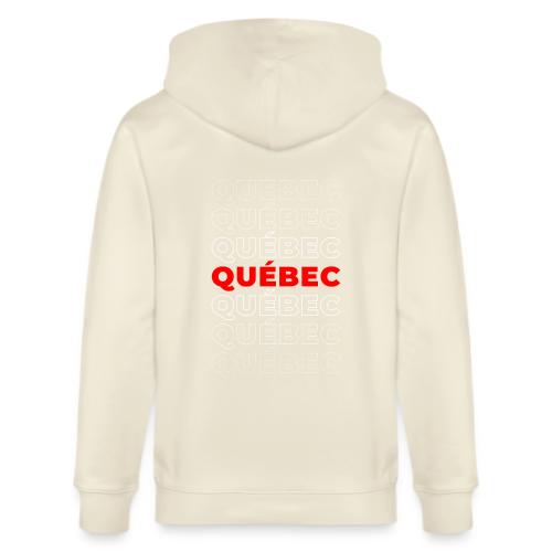 Quebec Declaration - Stanley/Stella Cultivator Organic Zip Hoodie