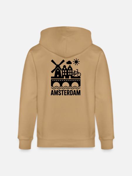 amsterdam - Stanley/Stella Cultivator Organic Zip Hoodie -