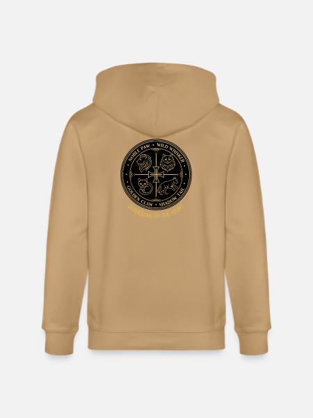 Guardians of the Night Crest - Stanley/Stella Cultivator Organic Zip Hoodie -