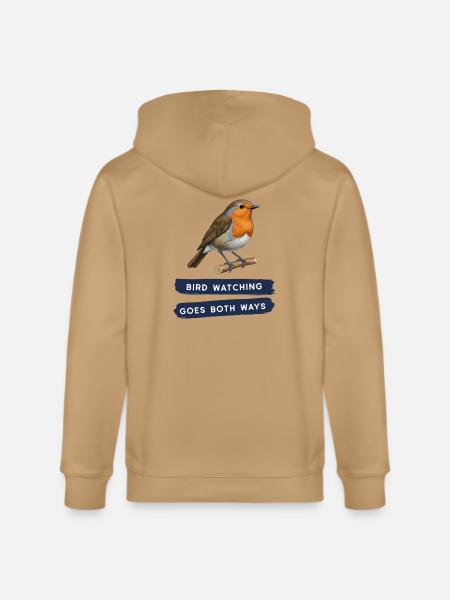 Bird Watching Goes Both Ways - Stanley/Stella Cultivator Organic Zip Hoodie - 