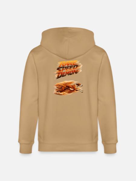 Rare Speed Demon Runner - Stanley/Stella Cultivator Organic Zip Hoodie -