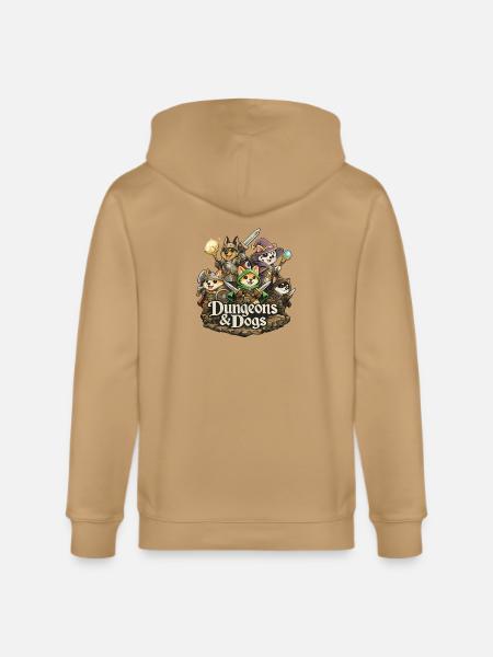 Dungeons & Dogs - Stanley/Stella Cultivator Organic Zip Hoodie -