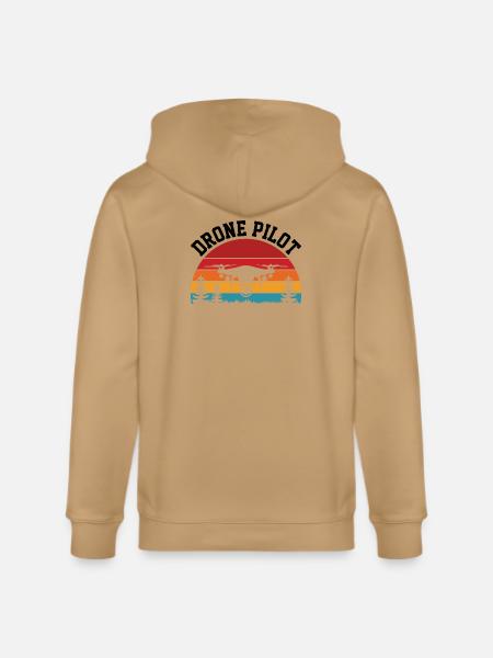 Drone Pilot - Stanley/Stella Cultivator Organic Zip Hoodie -