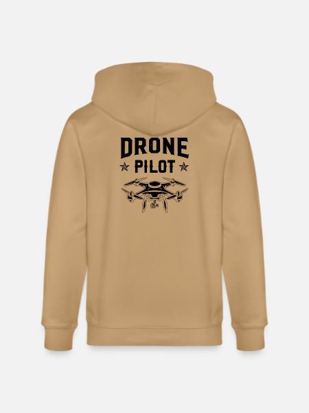 Drone Pilot - Stanley/Stella Cultivator Organic Zip Hoodie - 