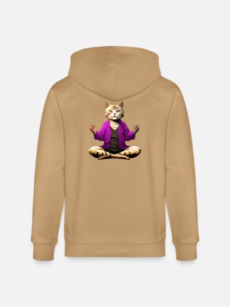 Yogi the Cat - Stanley/Stella Cultivator Organic Zip Hoodie -