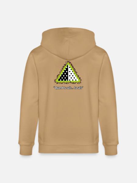 Anger the polkadots - Stanley/Stella Cultivator Organic Zip Hoodie -