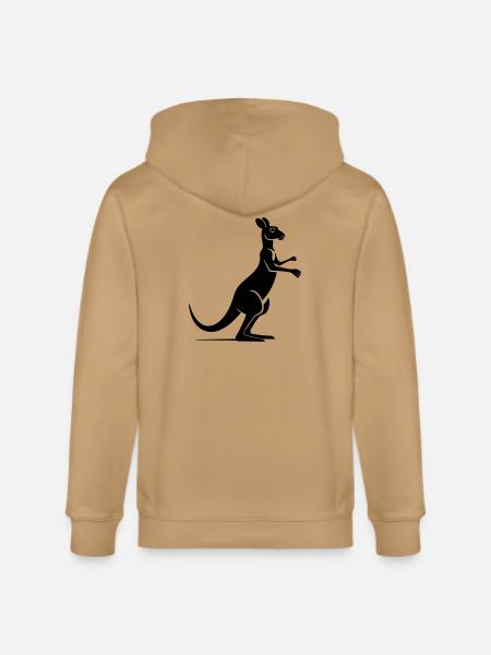 kangaroo - Stanley/Stella Cultivator Organic Zip Hoodie -