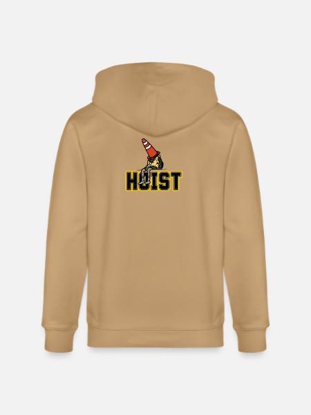 Hoist Cone Lounge Art - Stanley/Stella Cultivator Organic Zip Hoodie -