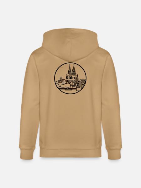 cologne germany - Stanley/Stella Cultivator Organic Zip Hoodie -