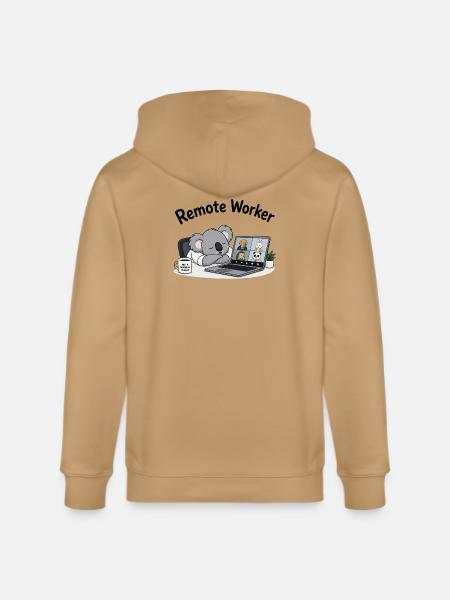 Remote Worker - Stanley/Stella Cultivator Organic Zip Hoodie -