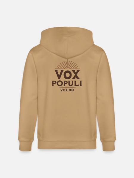 Vox Populi Sunburst Emblem - Stanley/Stella Cultivator Organic Zip Hoodie -