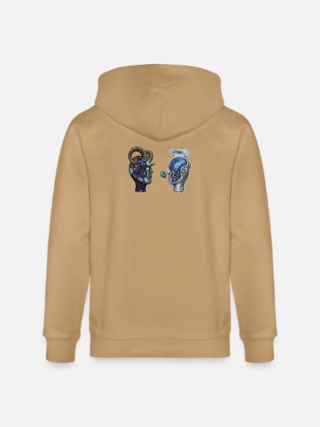 Steampunk Nebula Minds - Stanley/Stella Cultivator Organic Zip Hoodie -