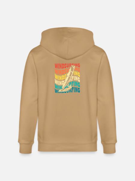 Windsurf Water Sports Windsurfing - Stanley/Stella Cultivator Organic Zip Hoodie -