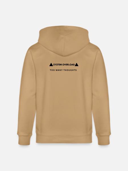 System Overload Aesthetic Streetwear - Stanley/Stella Cultivator Organic Zip Hoodie -