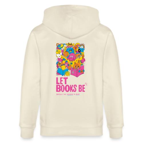 Let Books Be by Hyesu Lee - Stanley/Stella Cultivator Organic Zip Hoodie