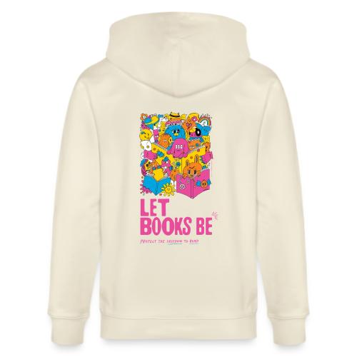 Let Books Be by Hyesu Lee - Stanley/Stella Cultivator Organic Zip Hoodie