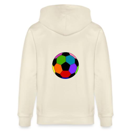 Multi-colored soccer ball - Stanley/Stella Cultivator Organic Zip Hoodie