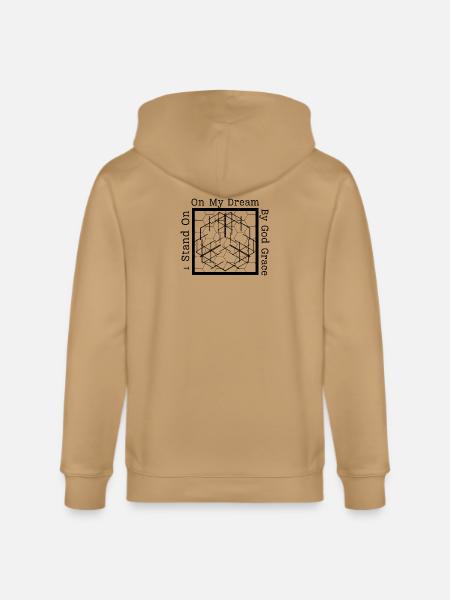 On My Dream Fractal Web - Stanley/Stella Cultivator Organic Zip Hoodie -